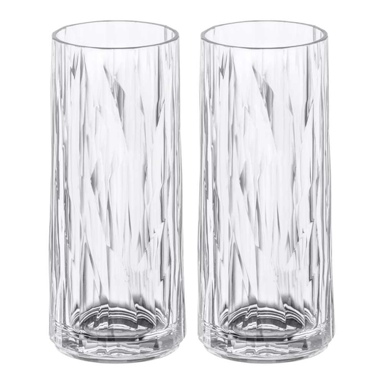 Koziol - Club Longdrinkglas 25 cl 2-pack Klar