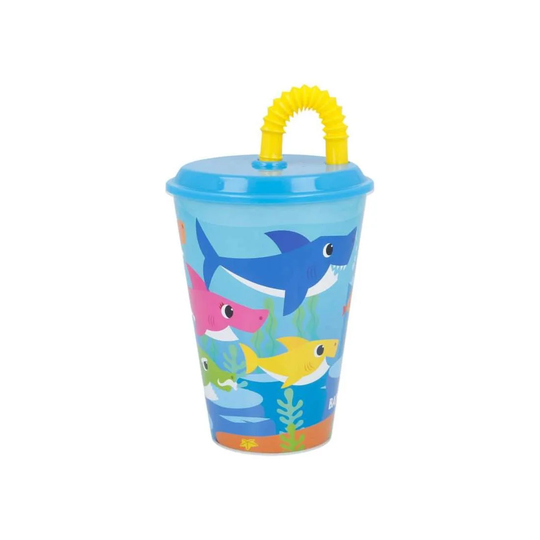 Baby Shark - Resemugg med Sugrör