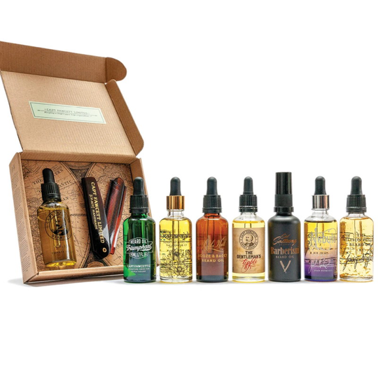Captain Fawcett Beard Oil & Comb Kit - Triumphant