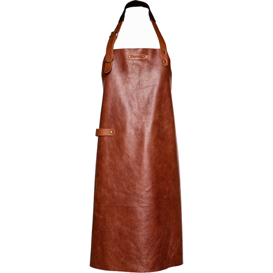 Xapron New York förkläde i cognac-brun, L