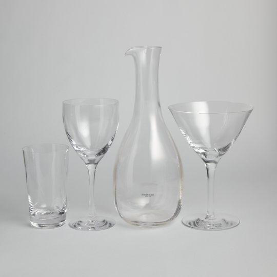 Kosta Boda - SÅLD Karaff och Glas 14 st "Chateau"