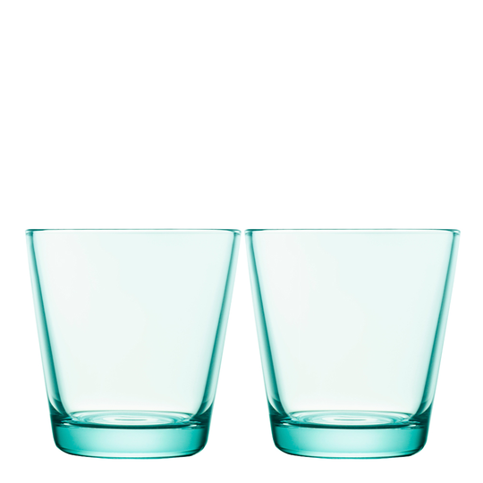 Iittala - Kartio Glas 21 cl 2-pack Vattengrön