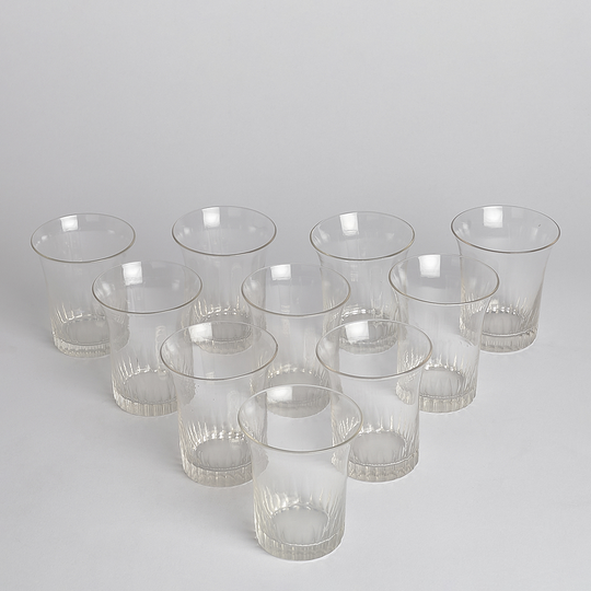Vintage - SÅLD Selterglas 10-pack
