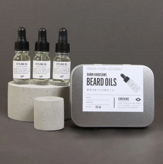 Men's Society Damn Handsome Beard Oil Selection