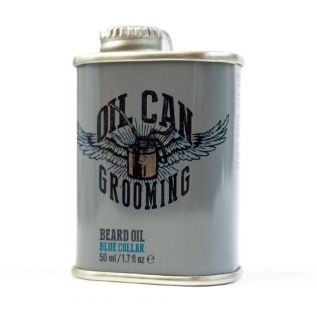 Oil Can Grooming Beard Oil Blue Collar