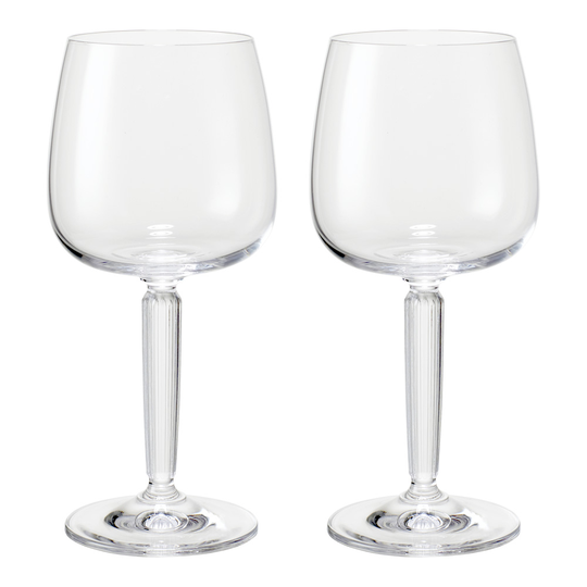 Kähler - Hammershøi Vitvinsglas 35 cl 2-pack Klar