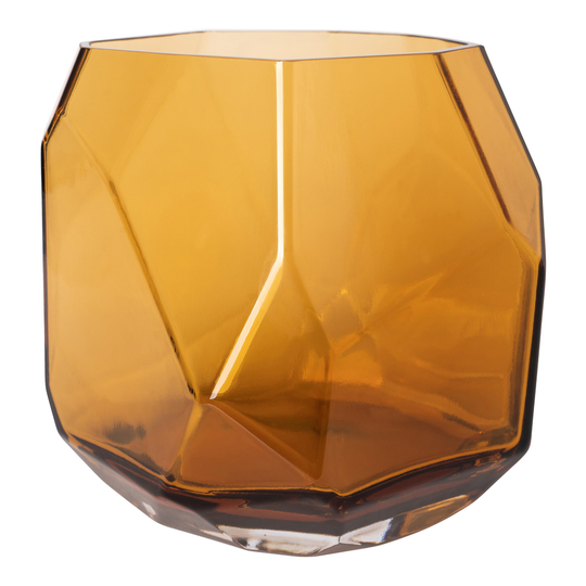 Magnor - Iglo Ljuslykta / Vas 15 cm Warm Cognac