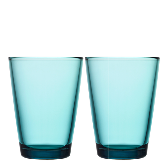 Iittala - Kartio Glas 40 cl 2-pack Havsblå