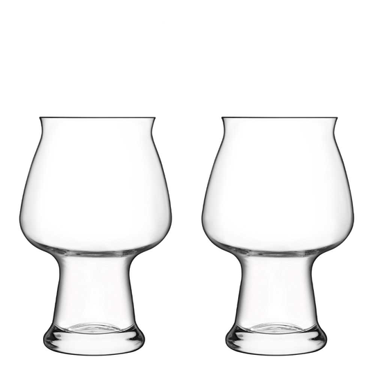 Luigi Bormioli - Birrateque Ölglas/Ciderglas 50 cl 2-pack Klar