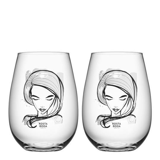 Kosta Boda - All About You Tumbler 57 cl 2-pack Need You