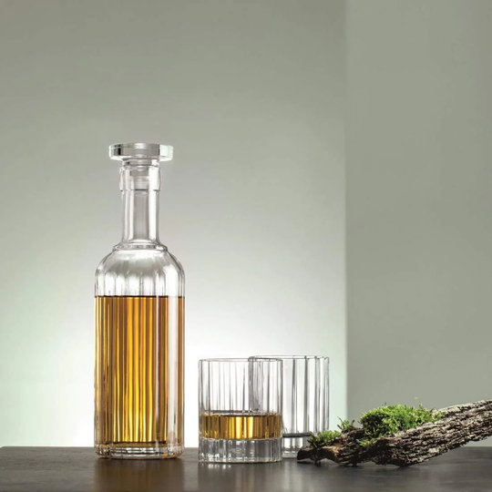 Luigi Bormioli, Karaff och 4x Whiskyglas - Bach