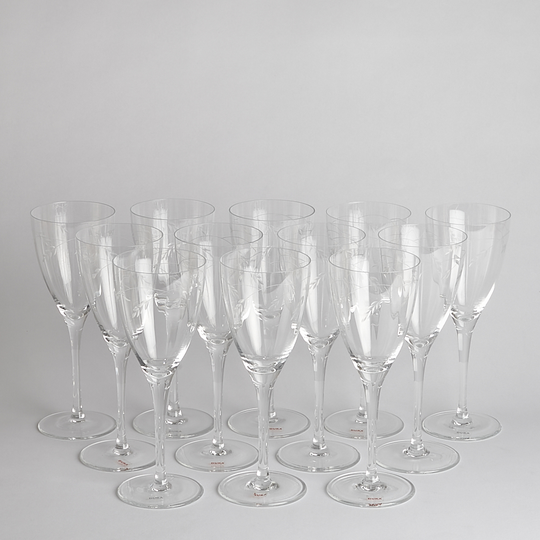 Vintage - SÅLD Vinglas "Lovisa" 12 st