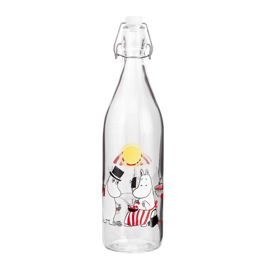 Muurla - Mumin Glasflaska Sommartiden 1 L