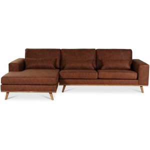 Ranger divansoffa vänster - Cognac