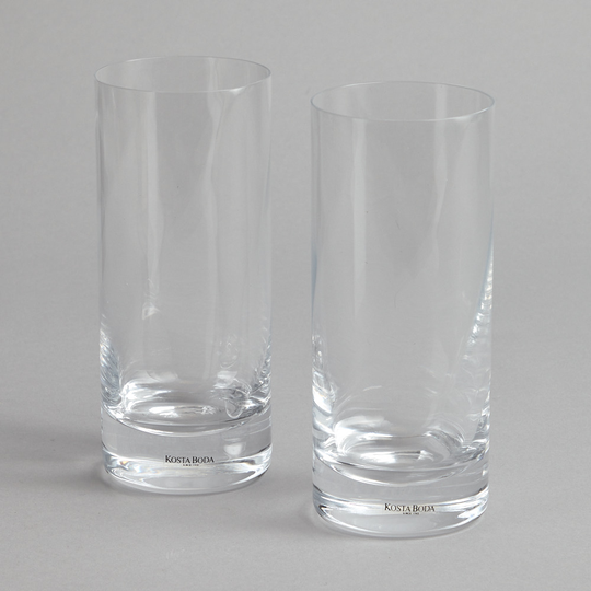 Kosta Boda - SÅLD "Chateau" Highball 2 st