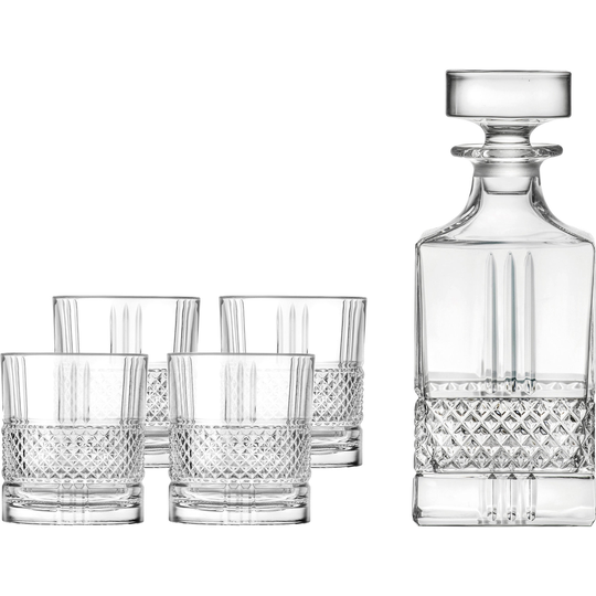 Lyngby Glas Brilliante Whiskyset 5 delar