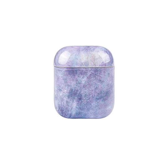 Skyddsfodral till AirPods - Lila Marmor
