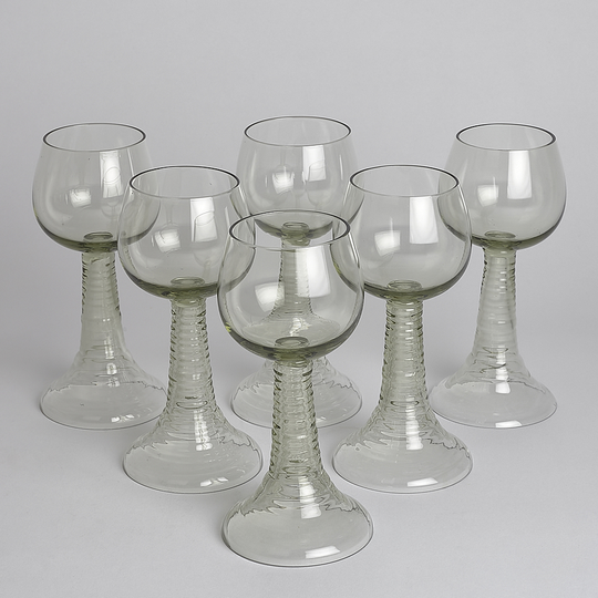 Vintage - SÅLD Remmare Vitvinsglas 6-pack