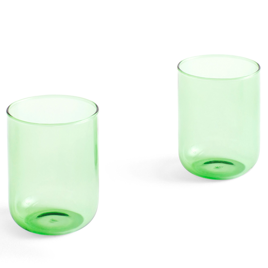 HAY Tint tumblerglas 2-pack, 30 cl, grön