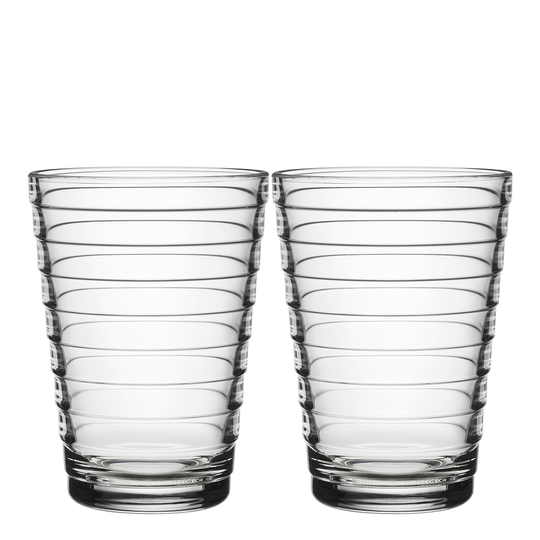 Iittala - Aino Aalto Glas 33 cl 2-pack Klar