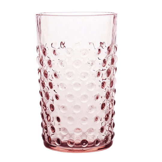 Klimchi - Hobnail Glas 20 cl Rosaline
