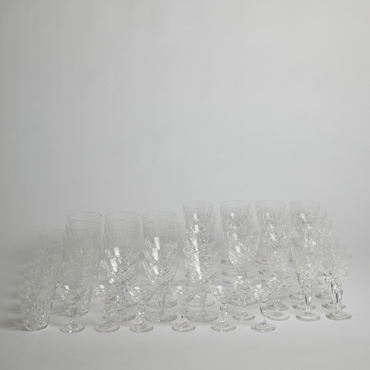 Orrefors - SÅLD Glasservis "Karolina" 52 delar