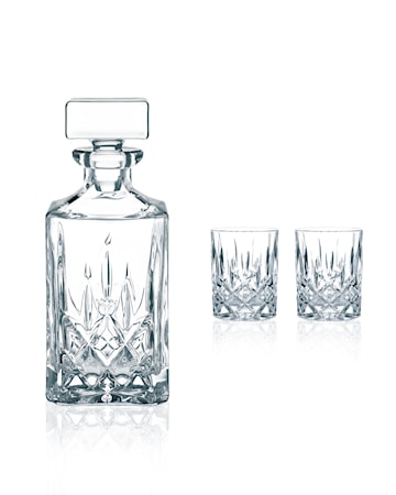 Noblesse Karaff + 2 Glas