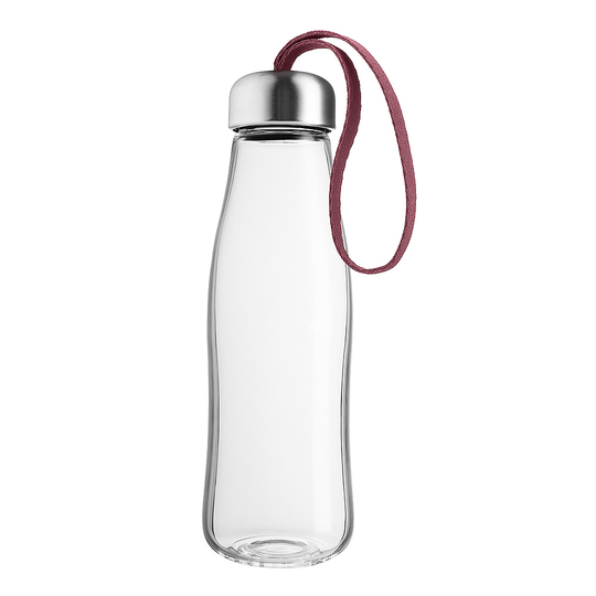 Eva Solo - Dricksflaska Glas 0,5 L Pomegranate