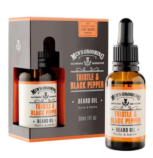 The Scottish Fine Soaps Thistle & Black Pepper Beard Oil