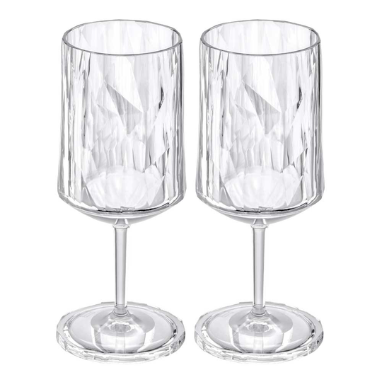 Koziol - Club Vinglas 30 cl 2-pack Klar