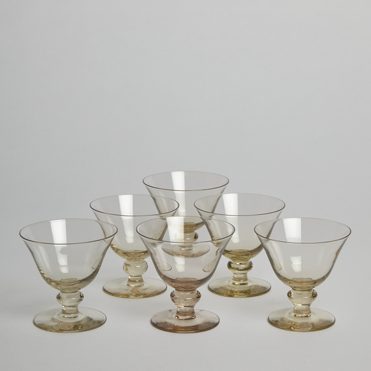 Vintage - SÅLD Likörglas Glimma Glasbruk 6 st
