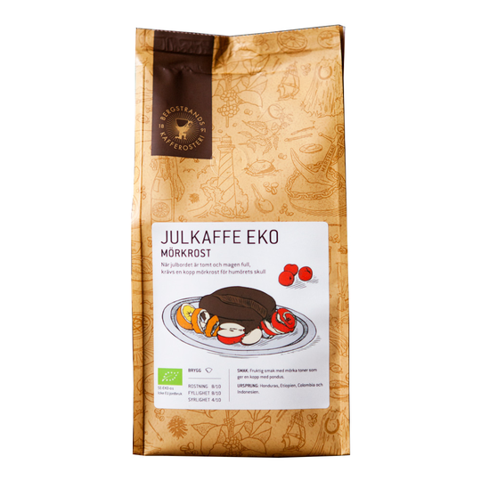 Bergstrands Kafferosteri - Julkaffe malet mörkrost EKO 250 g