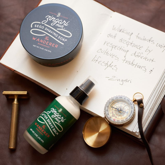 Zingari Man Shaving Soap The Wanderer