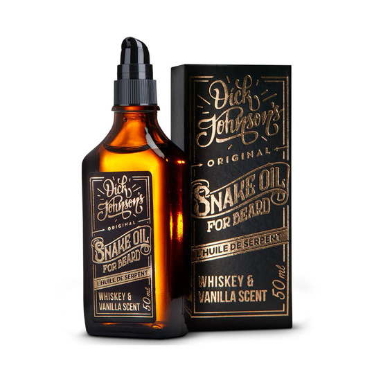 Dick Johnson Excuse My French Beard Oil Whiskey & Vanilla 50ml