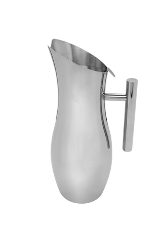 Tillbringare m. handtag 1,9 L Blank Rostfritt stål