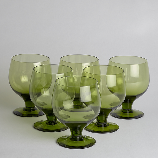 Vintage - SÅLD Glas Åfors 6 st