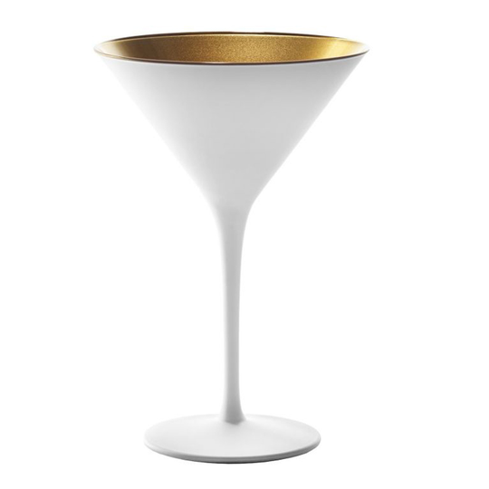 Stölzle - Elements Martiniglas Vit/Guld