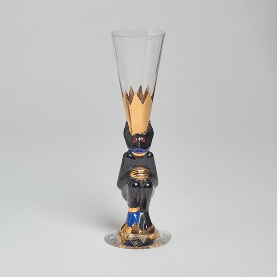 Orrefors - SÅLD Snapsglas "Djävulsglas" Nobel 5 st
