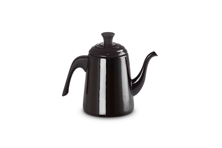 Hällkanna med smal pip 0,7 liter Svart