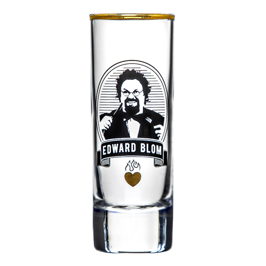 Edward Blom - Shotglas No: 2 Jag gillar fett