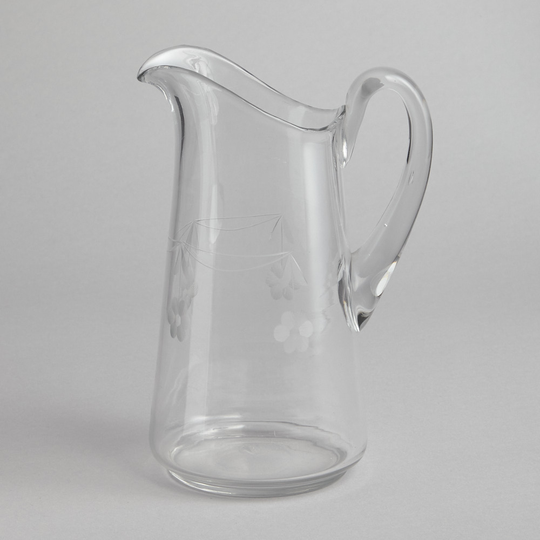 Vintage - SÅLD Kanna med Blom Dekor