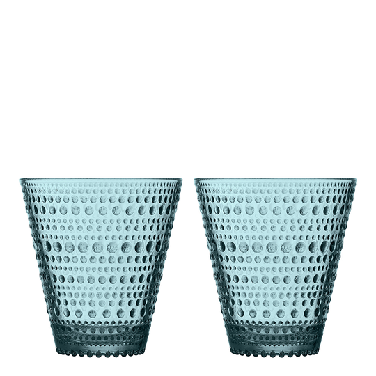 Iittala - Kastehelmi Tumbler 30 cl 2-pack Havsblå