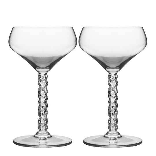 Orrefors - Carat Coupe 25 cl 2-pack