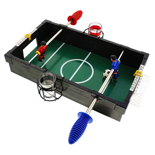 Minifotbollsbord med Shotglas