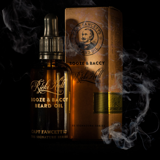 Captain Fawcett Beard Oil Ricki Hall's Booze & Baccy 50 ml