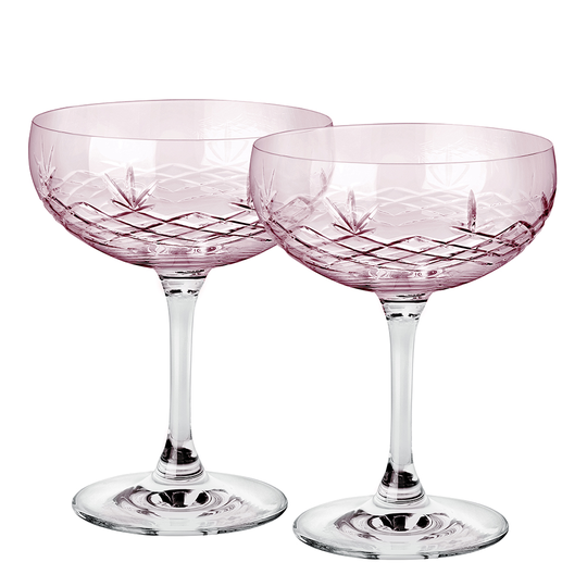 Frederik Bagger - Crispy Gatsby Champagneskål 30 cl 2-pack Rosa