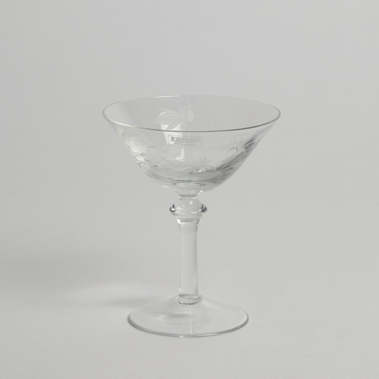 Vintage - SÅLD Sherryglas "Blåklocka" 12 st