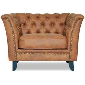 Chester Bridge Fåtölj - Vintage Cognac