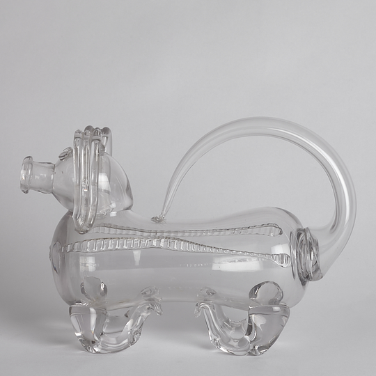 Vintage - SÅLD Fyllehund/Brännvinskaraff
