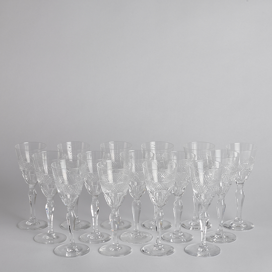 Vintage - SÅLD Snapsglas Rio 15 st